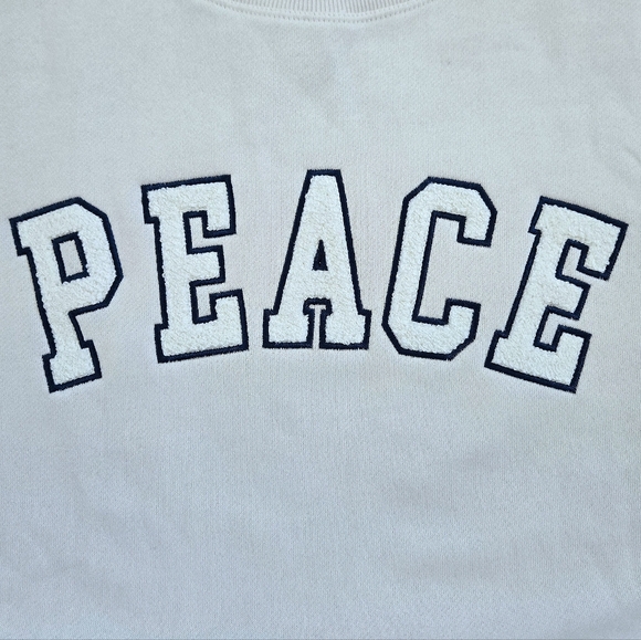 C&C California🌴 "PEACE"☮️ Sweatshirt - NWT - Picture 13 of 15